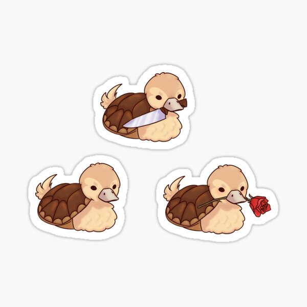 ATLA Turtle Ducks Set Sticker