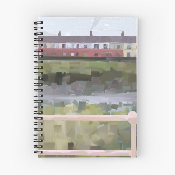 Item preview, Glanyafon Terrace, Art by Simon Williams designed and sold by WibbleDesign.