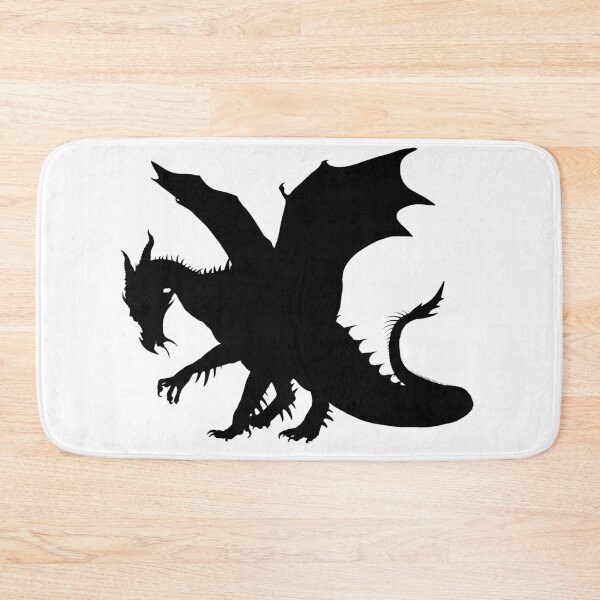 Item preview,  Dragon Shadow Fantasy Black and White designed and sold by FlyAndBuy.