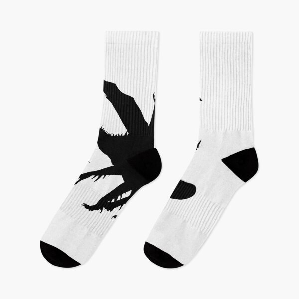 Item preview,  Dragon Shadow Fantasy Black and White designed and sold by FlyAndBuy.