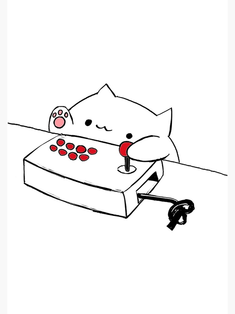  bongo cat meme tshirt with a cute bongo cat : Clothing