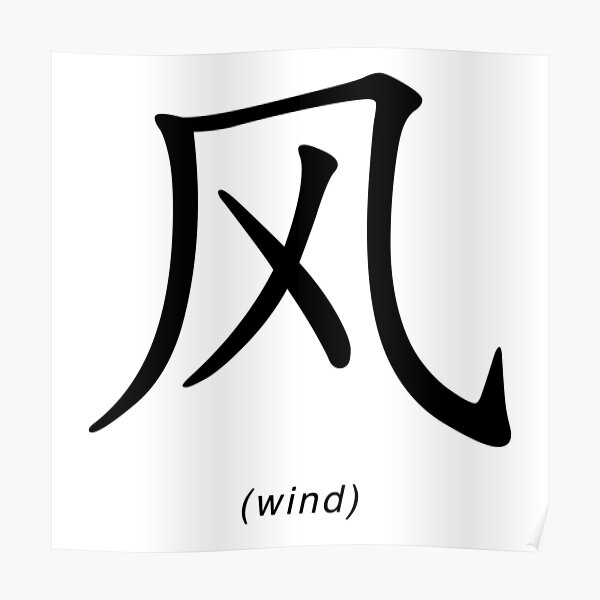 Posters Sur Le Theme Caract C3 A8re Chinois Redbubble