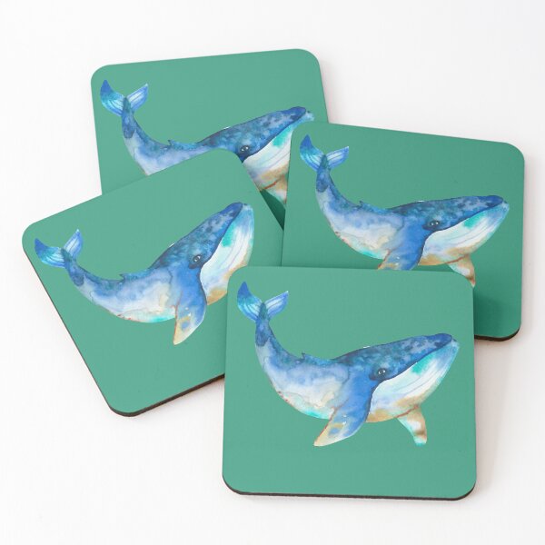 Item preview, Watercolor Whale designed and sold by weewhirlwind.