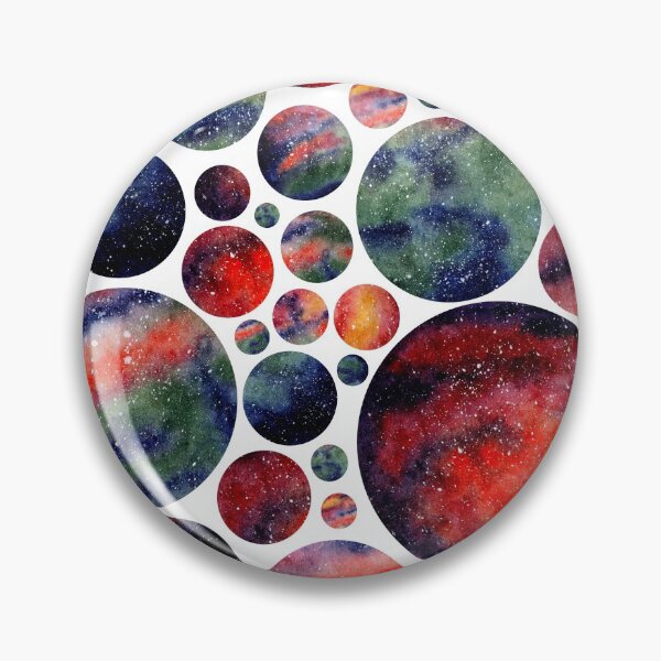 Item preview, Watercolor Space Seamless Pattern Abstraction Planet Stars Night Sky Infinitely Repeating Patterns Cosmos Isolated White Background designed and sold by Peekonet.