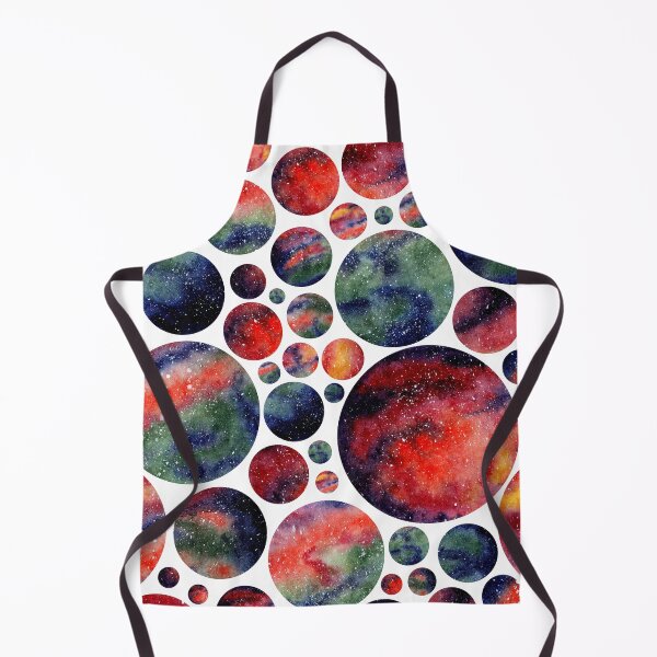 Item preview, Watercolor Space Seamless Pattern Abstraction Planet Stars Night Sky Infinitely Repeating Patterns Cosmos Isolated White Background designed and sold by Peekonet.