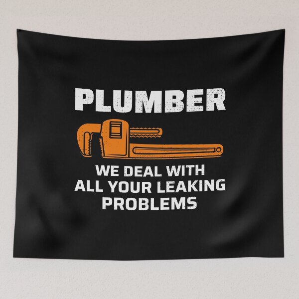 Item preview, Plumber Plumbing Craftsman Pipefitter Funny Joke designed and sold by CuteDesigns1.