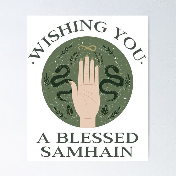 Item preview, Wishing You A Blessed Samhain Designv designed and sold by Artpace.