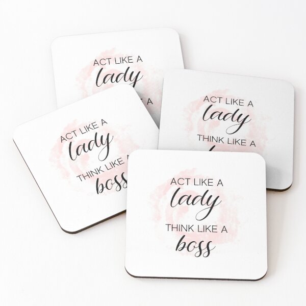 Artikelvorschau, Girl Boss | Act like a lady, Think like a boss! | Boss Babe entworfen und verkauft von CreativeBlink.