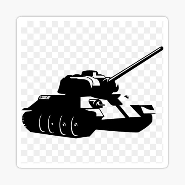 T 34 Tank Stickers for Sale