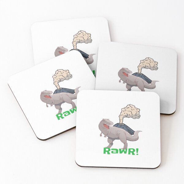 Item preview, Easily distracted by dinosaurs, dinosaur and volcano designed and sold by Pattycool.