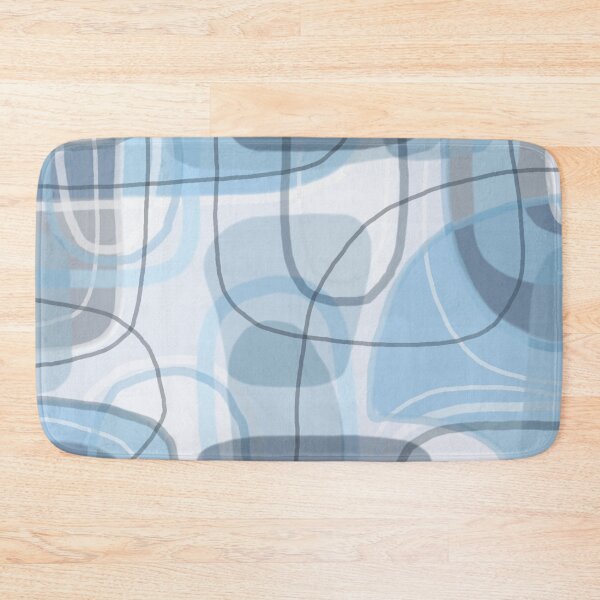 Item preview, Blue-gray geometric abstraction. designed and sold by UVI-CA.