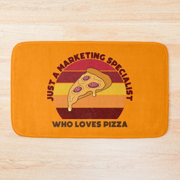 Item preview, Just a marketing specialist who loves pizza,dark, marketing specialist job, marketing specialist humor, marketing specialist joke, marketing specialist meme, designed and sold by SGS-.