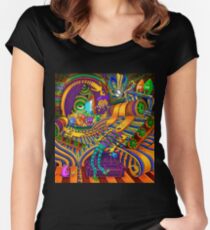The Conductor of Consciousness Women's Fitted Scoop T-Shirt
