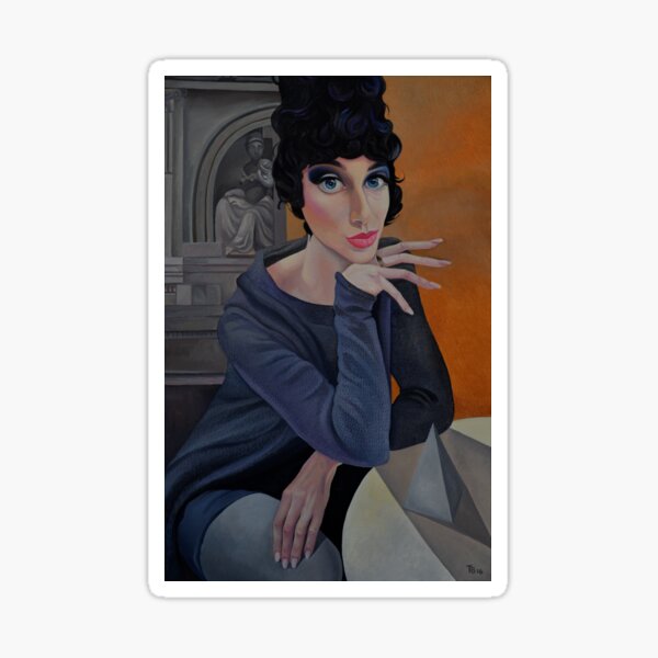 Lady Australia Sticker
