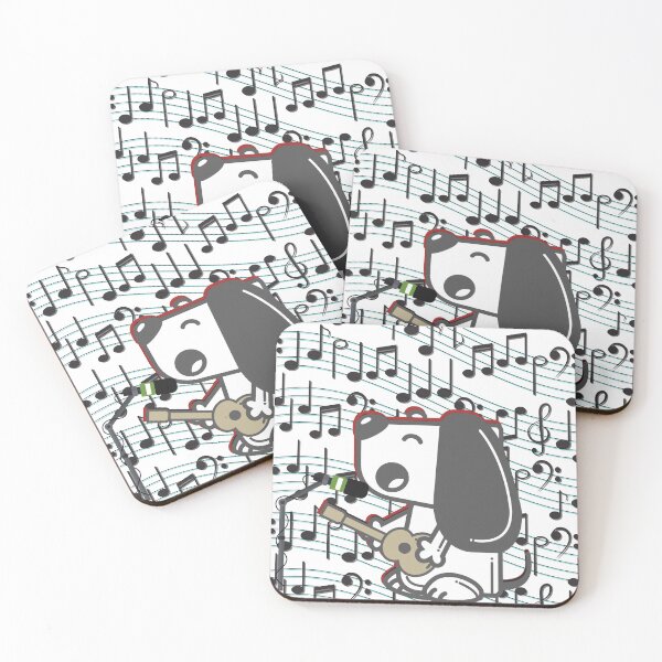Item preview, dog play guitar designed and sold by Karolj.
