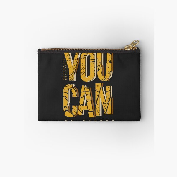 Item preview, You Can Be Strong Slogan Abstract Graphic T-shirt Typography Design Vector Illustration designed and sold by Peekonet.