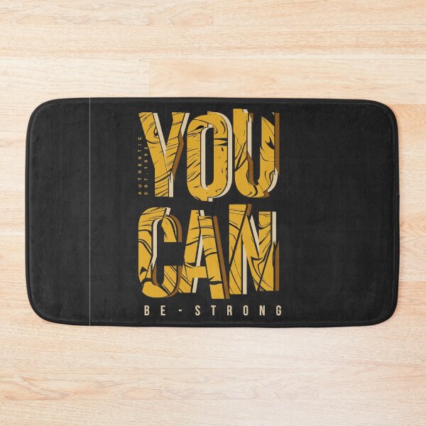 Item preview, You Can Be Strong Slogan Abstract Graphic T-shirt Typography Design Vector Illustration designed and sold by Peekonet.