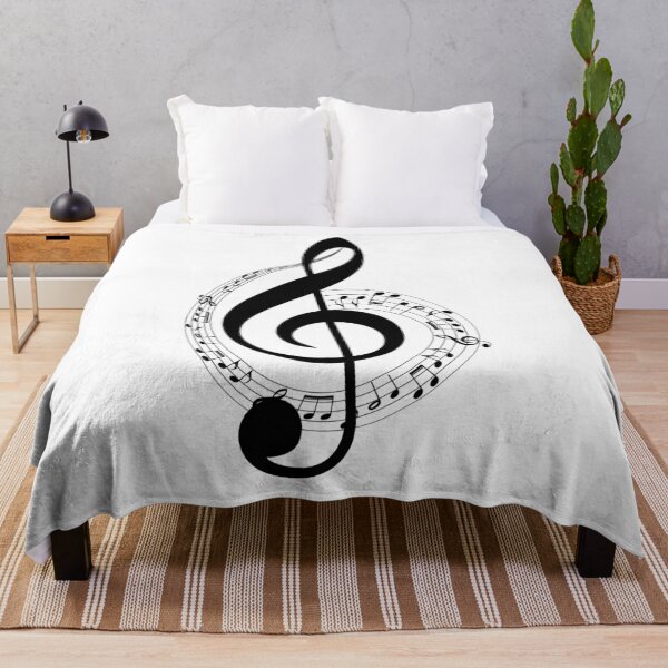 Item preview, Clave de sol negra de agudos musical designed and sold by FlyAndBuy.