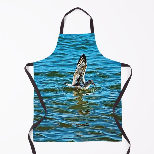Item preview, Seagull Coastal Bird Bathing at Sea designed and sold by worldways.