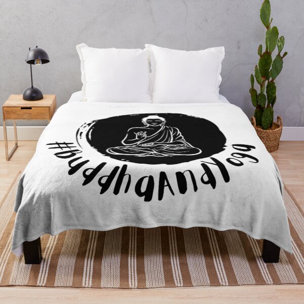 Item preview, Buddha And Yoga designed and sold by Hashtagzzz.