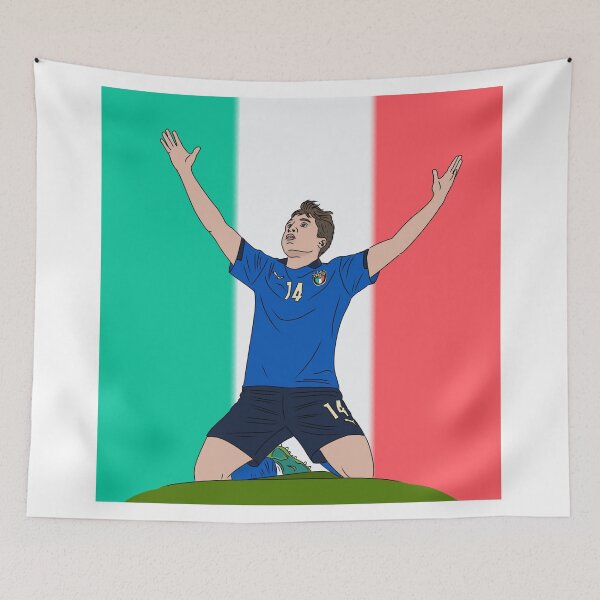 Item preview, Chiesa Euro2020 flag designed and sold by anklebiter.