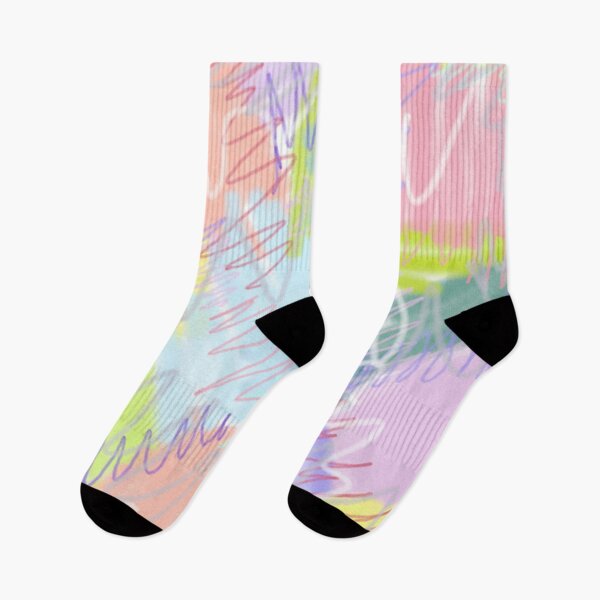 Item preview, Abstract pastel pattern, art print. designed and sold by UVI-CA.