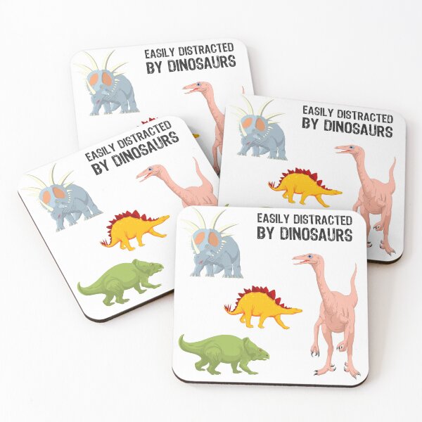 Item preview, Easily Distracted By Dinosaurs designed and sold by ProArtzilla.
