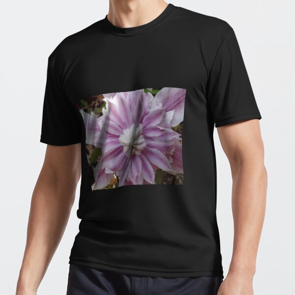 Macro shot of a Clematis Active T-Shirt