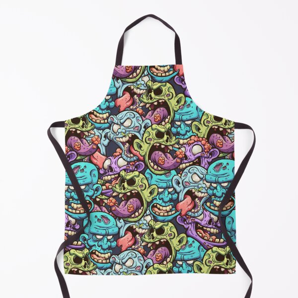 Item preview, Zombie Heads Pattern designed and sold by Peekonet.