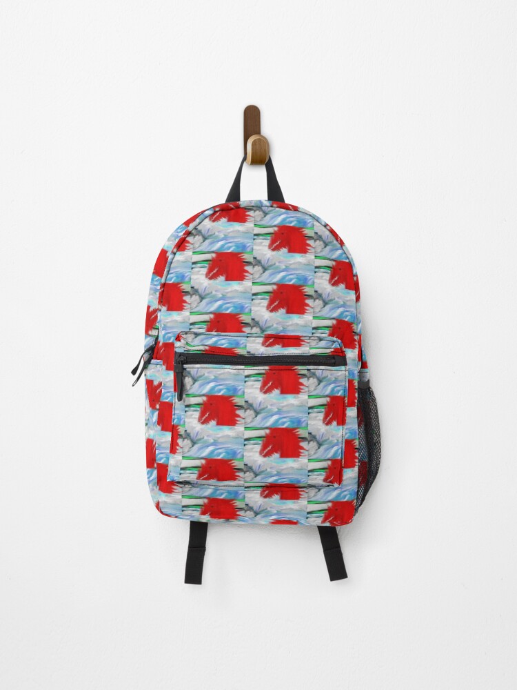 Thumbnail 1 of 3, Backpack, Cold Swim Part2 designed and sold by SelfUpgrade.
