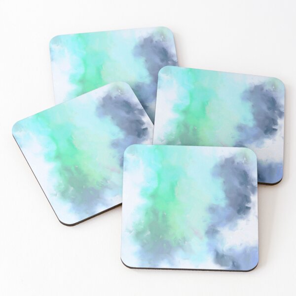 Item preview, Abstract Green-blue print. designed and sold by UVI-CA.
