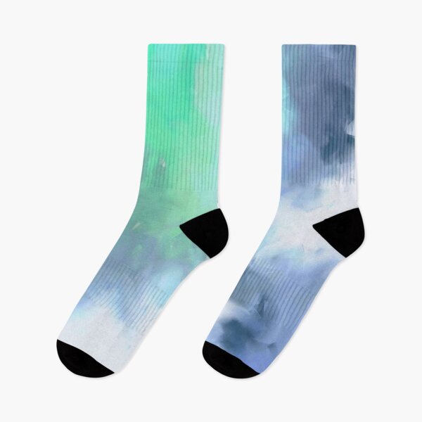 Item preview, Abstract Green-blue print. designed and sold by UVI-CA.