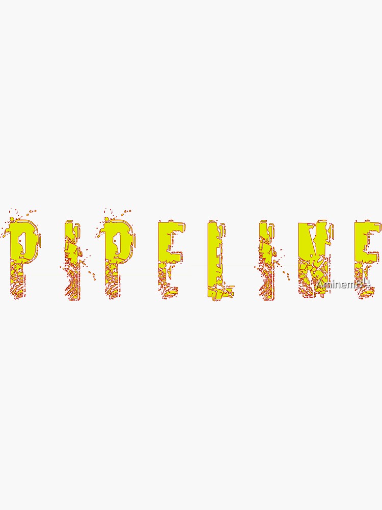 "Pipeline" Sticker for Sale by Aminem84 Redbubble