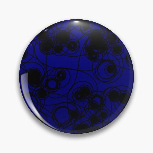 Item preview, Spiral chaotic design - black and navy designed and sold by rahilvalani.