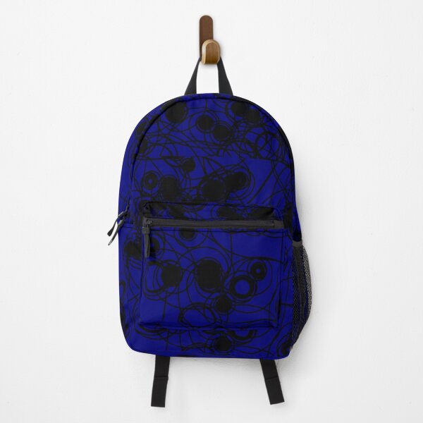 Item preview, Spiral chaotic design - black and navy designed and sold by rahilvalani.