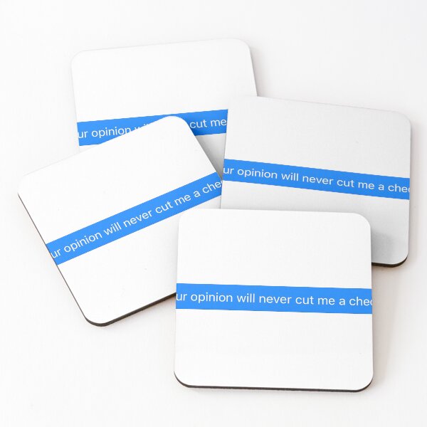 Item preview, your opinion will never cut me a check text message designed and sold by arishatz.