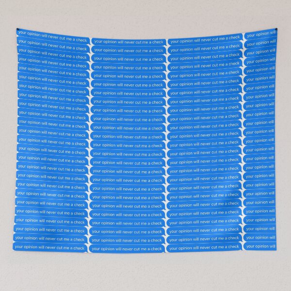 Item preview, your opinion will never cut me a check text message designed and sold by arishatz.