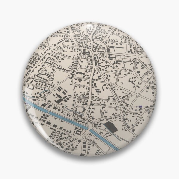 Item preview, Old Dornbirn Austria Map (1955) Vintage Vorarlberg City & Street Atlas designed and sold by BravuraMedia.