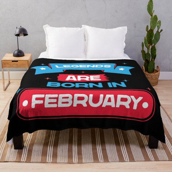 Item preview, Legends Are Born In February designed and sold by PrasartShop.
