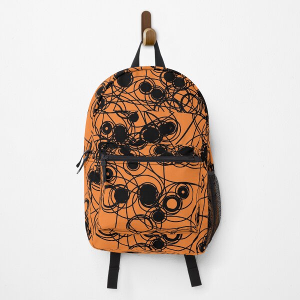 Item preview, Spiral chaotic design - black and orange designed and sold by rahilvalani.