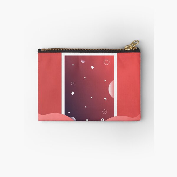 Item preview, Door to Sky Roaring Red Minimalist Illustration by Miraidesigns designed and sold by miraidesigns.