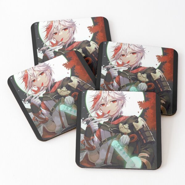 Item preview, Moon and Kazuha Metal Print designed and sold by malaniaa.