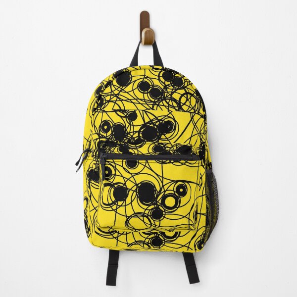 Item preview, Spiral chaotic design - black and yellow designed and sold by rahilvalani.