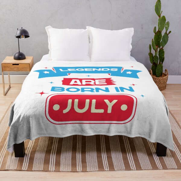 Item preview, Legends Are Born In July designed and sold by PrasartShop.