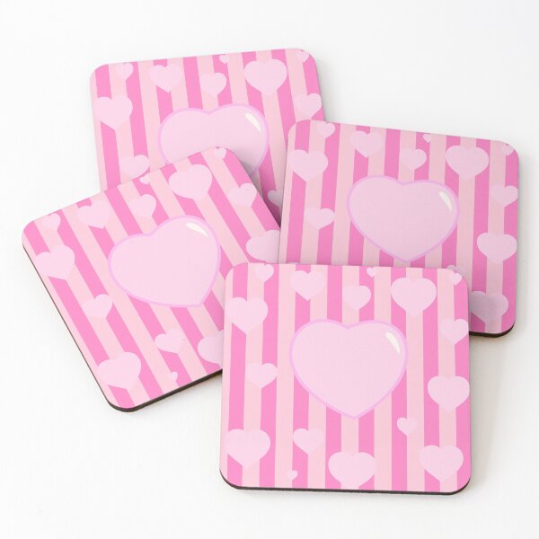 Item preview, Hearts on pink Pattern design for apparel and beddings designed and sold by Sunnyhova.