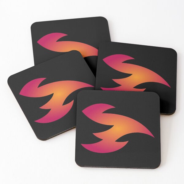 Item preview, Cranberry Orange Abstract Flying Fire Dragon Design designed and sold by LuckDragonGifts.