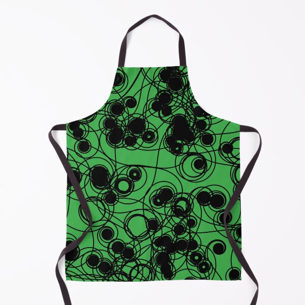 Item preview, Spiral chaotic design - black and green designed and sold by rahilvalani.