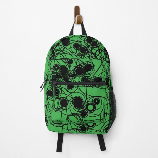 Item preview, Spiral chaotic design - black and green designed and sold by rahilvalani.