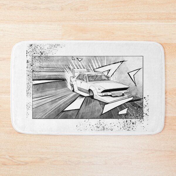 Item preview, Drift 8 - drifting comic car art designed and sold by Yeomans Cartoons.