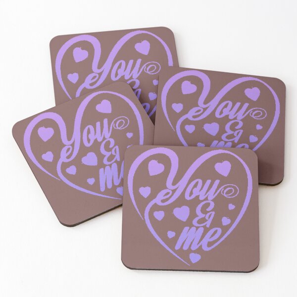 Item preview, You&me text deagin. designed and sold by UniqueDesigningshop .